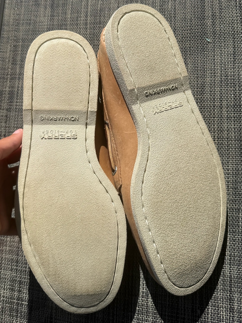 Sperry Tan Leather 2-Eye Boat Shoes - Picture 3 of 10